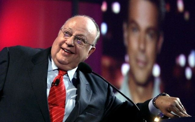 In this July 24, 2006 file photo, Roger Ailes, chairman and chief executive officer of Fox News, listens as anchor Shepard Smith, seen on screens in front and behind him, as Smith talks to the audience via satellite from Israel, at the Summer Television Critics Association Press Tour in Pasadena, Calif. Fox News said on Thursday, May 18, 2017, that Ailes has died. He was 77. (AP Photo/Reed Saxon) In this July 24, 2006 file photo, Roger Ailes, chairman and chief executive officer of Fox News, listens as anchor Shepard Smith, seen on screens in front and behind him, as Smith talks to the audience via satellite from Israel, at the Summer Television Critics Association Press Tour in Pasadena, Calif. Fox News said on Thursday, May 18, 2017, that Ailes has died. He was 77. (AP Photo/Reed Saxon)