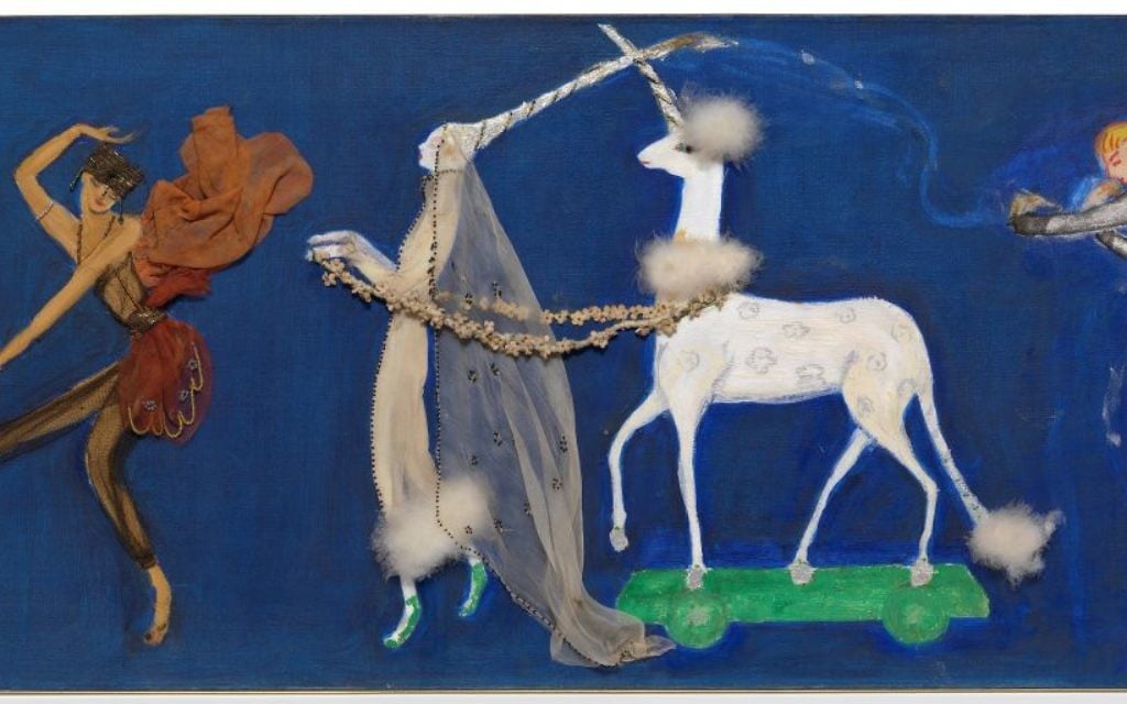 'Procession Orpheus,' at the Florine Stettheimer: Painting Poetry exhibit at The Jewish Museum. (Courtesy)