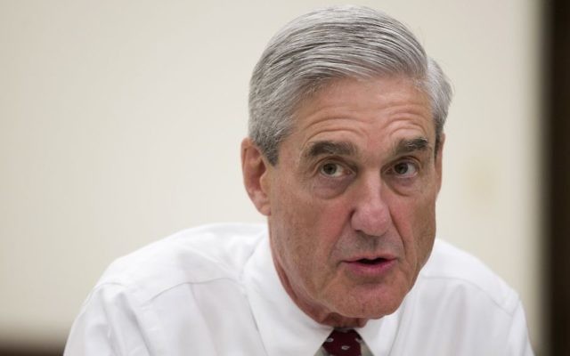 Then-FBI director Robert Mueller speaks during an interview at FBI headquarters in Washington on August 21, 2013. (AP/Evan Vucci) Then-FBI director Robert Mueller speaks during an interview at FBI headquarters in Washington on August 21, 2013. (AP/Evan Vucci)