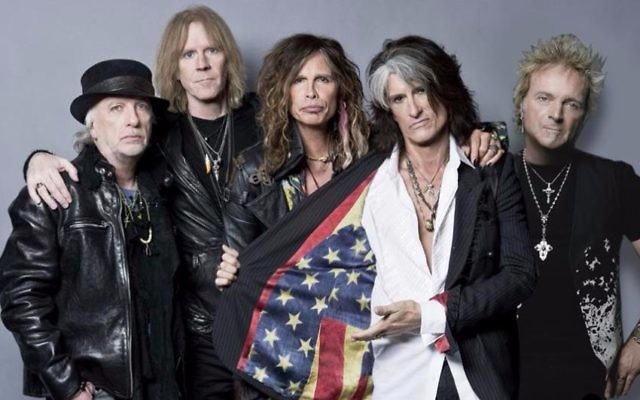 Aerosmith performs Wednesday, May 15 in Tel Aviv for the first concert of its supposedly farewell tour (Courtesy official Aerosmith Facebook page) Aerosmith performs Wednesday, May 15 in Tel Aviv for the first concert of its supposedly farewell tour (Courtesy official Aerosmith Facebook page)