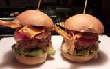 The Trumpburger, created by Jerusalem's Crave restaurant in honor of the US president's visit (Courtesy James Oppenheim)
