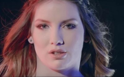 Belgian Eurovision contestant Blanche sings 'City Lights' (YouTube screenshot)