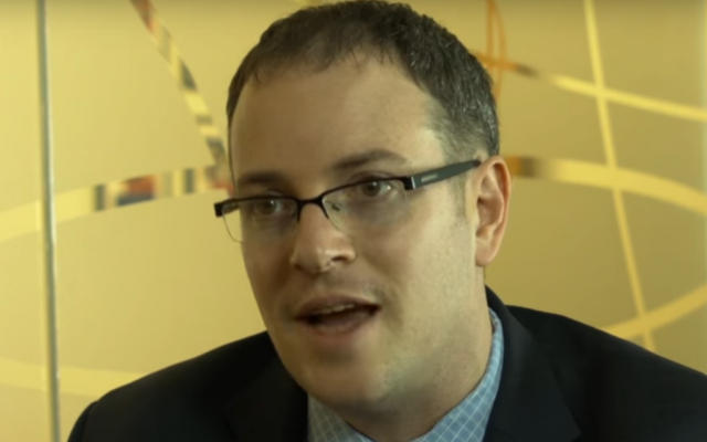Ilan Goldenberg  (YouTube screenshot, used in accordance with Clause 27a of the Copyright Law)