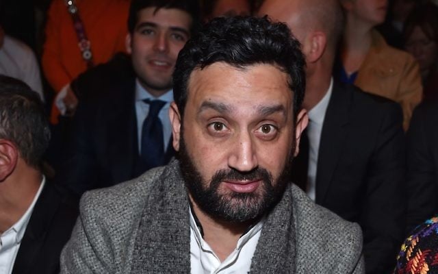 Cyril Hanouna attends the Balmain show as part of the Paris Fashion Week Womenswear Fall/Winter 2017/2018 on March 2, 2017 in Paris, France. (Pascal Le Segretain/Getty Images via JTA) Cyril Hanouna attends the Balmain show as part of the Paris Fashion Week Womenswear Fall/Winter 2017/2018 on March 2, 2017 in Paris, France. (Pascal Le Segretain/Getty Images via JTA)