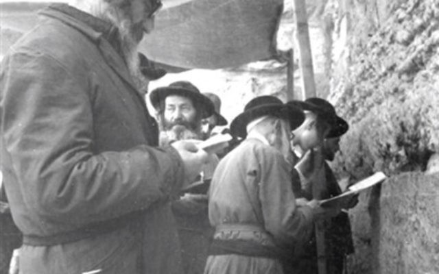 Ultra-orthodox worshipers at the Western Wall, June 17, 1967. (From the collection of Dan Hadani, National Library of Israel). Ultra-orthodox worshipers at the Western Wall, June 17, 1967. (From the collection of Dan Hadani, National Library of Israel).