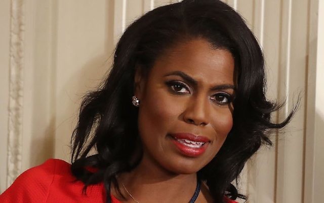 White House staff member Omarosa Manigault attends a US President Donald Trump news conference on February 16, 2017 in Washington, DC. (Photo by Mark Wilson/Getty Images via JTA) White House staff member Omarosa Manigault attends a US President Donald Trump news conference on February 16, 2017 in Washington, DC. (Photo by Mark Wilson/Getty Images via JTA)
