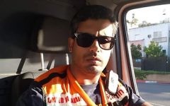 Undated photo of United Hatzalah volunteer Efraim (Effi) Gadassi who was killed in a vehicle accident on May 19, 2017 (Courtesy)