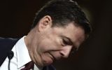 Former FBI director James Comey speaks during a hearing before the Senate Select Committee on Intelligence on Capitol Hill June 8, 2017 in Washington, DC. (AFP/Brendan Smialowski)