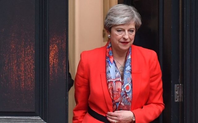 British Prime Minister Theresa May leaves the Conservative Party HQ in central London, on June 9, 2017, hours after the polls closed in the British general election (AFP PHOTO / Ben STANSALL) British Prime Minister Theresa May leaves the Conservative Party HQ in central London, on June 9, 2017, hours after the polls closed in the British general election (AFP PHOTO / Ben STANSALL)