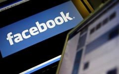 This file photo taken on December 12, 2007 shows the logo of social networking website 'Facebook' displayed on a computer screen in London, 12 December 2007. (Leon Neal/AFP)
