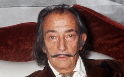 This photo taken on December 13, 1972 shows Spanish artist Salvador Dali in Paris. (STF / AFP)