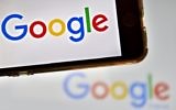 Logos of US multinational technology company Google, on December 28, 2016, in Vertou, western France. (AFP PHOTO / LOIC VENANCE)