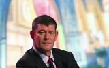 James Packer at a news conference of the Studio City project in Macau, October 27, 2015. (AP Photo/Kin Cheung)