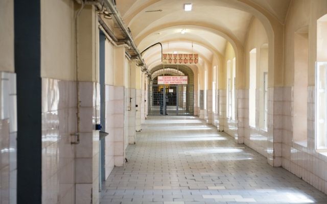 The Butyrka Prison in Moscow, where ex-refusenik Yuli Edelstein was jailed for three months ahead of his trial in 1984. June 28, 2017 (Israeli embassy in Russia/Courtesy)