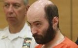 Levi Aron, accused of abducting and dismembering 8-year-old boy Leiby Kletzky, is arraigned in Brooklyn criminal court in New York on August 4, 2011. He later pleaded guilty. (AP Photo/Jesse Ward, Pool)