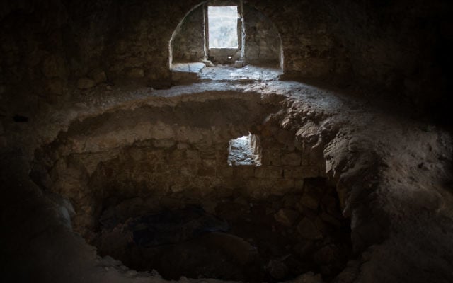 An old olive press in Lifta, an abandonded Palestinian Arab village on the outskirts of Jerusalem. December 17, 2016. The city of Jerusalem plans to build villas and a shopping mall over the old village. Photo by Hadas Parush/Flash90 An old olive press in Lifta, an abandonded Palestinian Arab village on the outskirts of Jerusalem. December 17, 2016. The city of Jerusalem plans to build villas and a shopping mall over the old village. Photo by Hadas Parush/Flash90