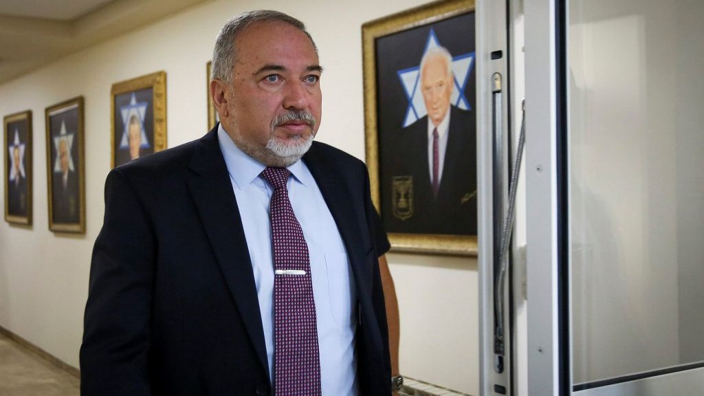 Defense Minister Avigdor Liberman arrives to the weekly cabinet meeting at the Prime Minister's Office in Jerusalem on June 25, 2017. (Marc Israel Sellem/Pool/Flash90) Defense Minister Avigdor Liberman arrives to the weekly cabinet meeting at the Prime Minister's Office in Jerusalem on June 25, 2017. (Marc Israel Sellem/Pool/Flash90)