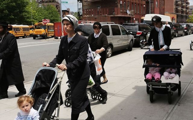 Orthodox Jews in Brooklyn, New York, June 14, 2012. (Spencer Platt/Getty Images) Orthodox Jews in Brooklyn, New York, June 14, 2012. (Spencer Platt/Getty Images)