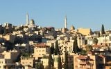 View of Umm al-Fahm, on June 22, 2017. (Amanda Borschel-Dan/Times of Israel)