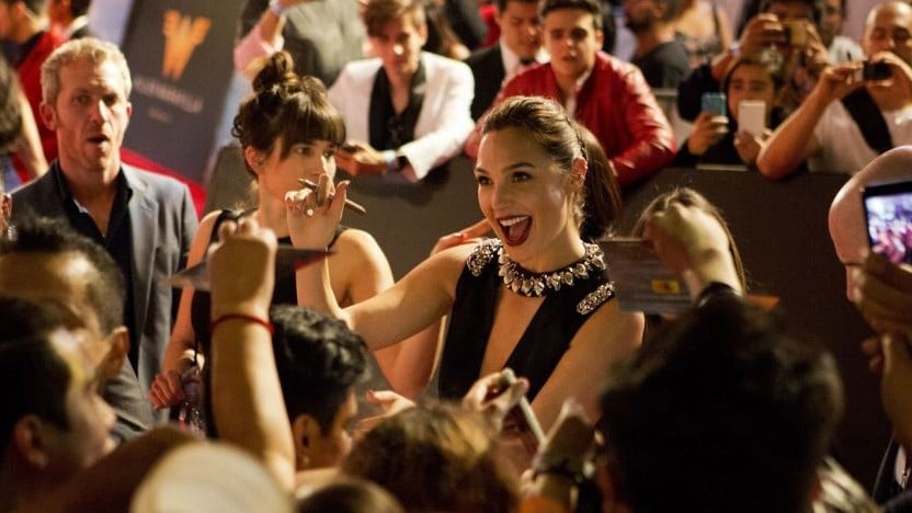In this May 27, 2017 file photo, actress Gal Gadot signs autographs and greets fans during the Latin American premiere of the film onder Woman' in Mexico City (AP Photo/Rebecca Blackwell, File) In this May 27, 2017 file photo, actress Gal Gadot signs autographs and greets fans during the Latin American premiere of the film 'Wonder Woman' in Mexico City (AP Photo/Rebecca Blackwell, File)