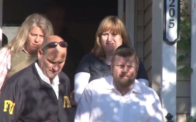 Lakewood couple Shimi and Yocheved Nussbaum, arrested for benefits fraud on June 26, 2017. (Screen capture: Asbury Park Press) Lakewood couple Shimi and Yocheved Nussbaum, arrested for benefits fraud on June 26, 2017. (Screen capture: Asbury Park Press)