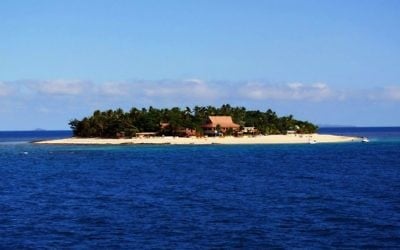 An island in the Mamanuca Islands group, Fiji. (Wikipedia/Isderion/CC BY-SA)