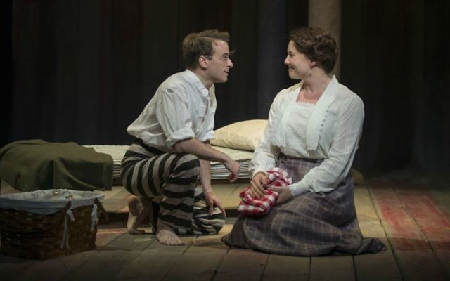 Patrick Andrews and Brianna Borger in 'Parade.' (Michael Brosilow)