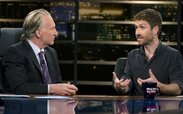 In this photo provided by HBO, Bill Maher, left, speaks with Sen. Ben Sasse of Nebraska during a segment of his 'Real Time with Bill Maher,' Friday, June 2, 2017. (Janet Van Ham/HBO via AP) In this photo provided by HBO, Bill Maher, left, speaks with Sen. Ben Sasse of Nebraska during a segment of his 'Real Time with Bill Maher,' Friday, June 2, 2017. (Janet Van Ham/HBO via AP)