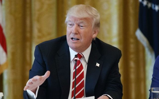 US President Donald Trump in the White House, Thursday, June 22, 2017, in Washington. (AP Photo/Evan Vucci)