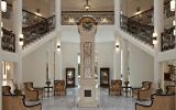 The entrance of the Waldorf Astoria hotel in Jerusalem (Courtesy)