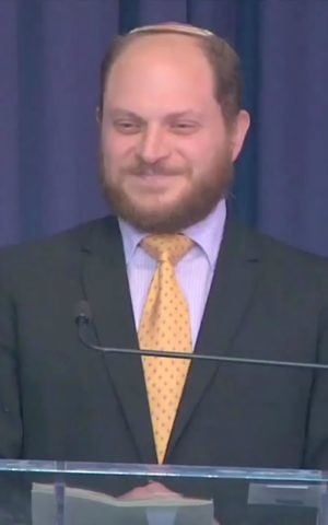 Rabbi David Basior of the Seattle Reconstructionist Community. (Youtube screen capture)