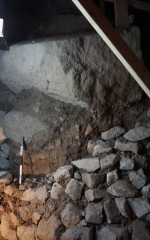 Recently uncovered remains of a massive stone tower built to guard Gihon Spring – a vital water supply just downhill from the ancient city of Jerusalem (Weizmann Institute) Recently uncovered remains of a massive stone tower built to guard Gihon Spring – a vital water supply just downhill from the ancient city of Jerusalem (Weizmann Institute)