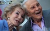 Kirk and Anne Douglas at their 60th wedding anniversary in 2014. (Christopher Briscoe)