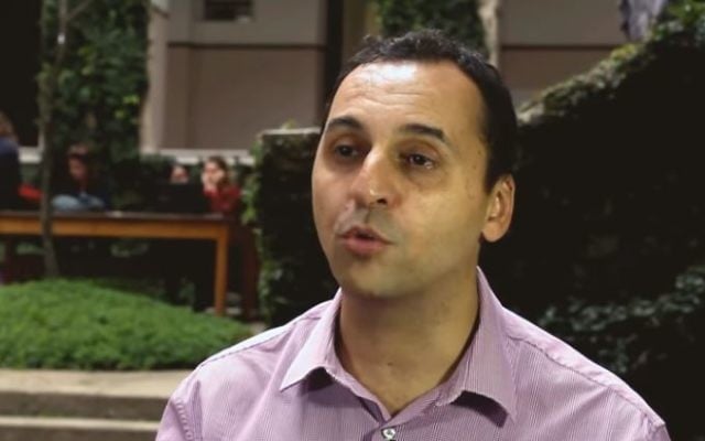 Brazilian journalist Mark Tawil. (Screen capture: YouTube)