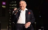 George Soros speaks onstage at Lincoln Center on April 18, 2017, in New York City. (Andrew Toth/Getty Images for Physicians for Human Rights/AFP)