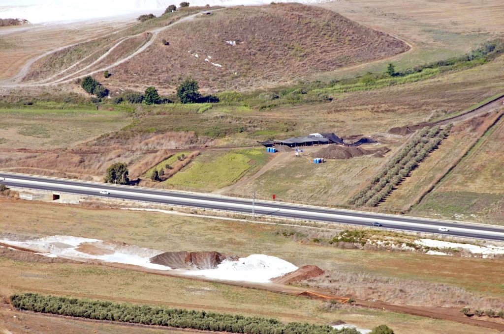 An aerial view of Ein Qashsish in northern Israel. (Erella Hovers, courtesy of the Hebrew University of Jerusalem) An aerial view of Ein Qashsish in northern Israel. (Erella Hovers, courtesy of the Hebrew University of Jerusalem)