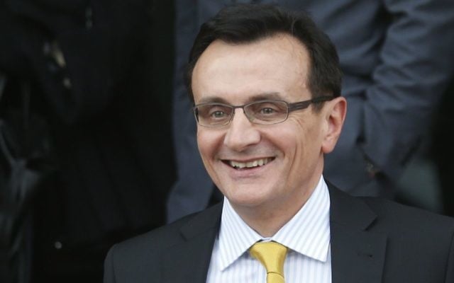 AstraZeneca CEO Pascal Soriot outside the British Parliament May 13, 2014. (AP Photo/Lefteris Pitarakis) AstraZeneca CEO Pascal Soriot outside the British Parliament May 13, 2014. (AP Photo/Lefteris Pitarakis)