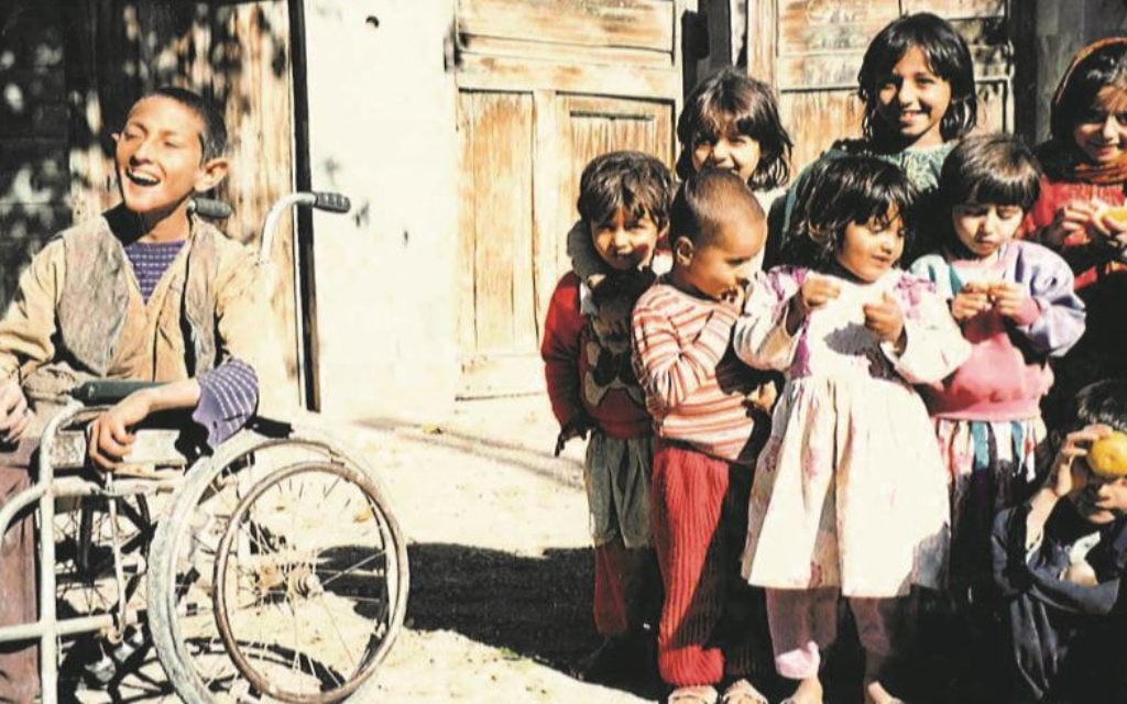 Children of al-Qaeda members in Tora Bora, 1996. (Abdel Bari Atwan/Courtesy) Children of al-Qaeda members in Tora Bora, 1996. (Abdel Bari Atwan/Courtesy)