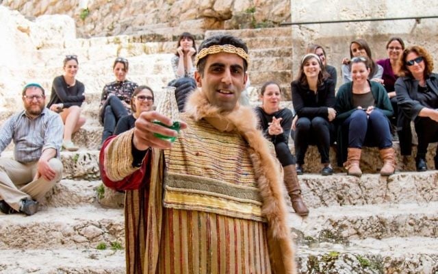 Castle Madness at The Tower of David Museum. (Ricky Rachman) Castle Madness at The Tower of David Museum. (Ricky Rachman)