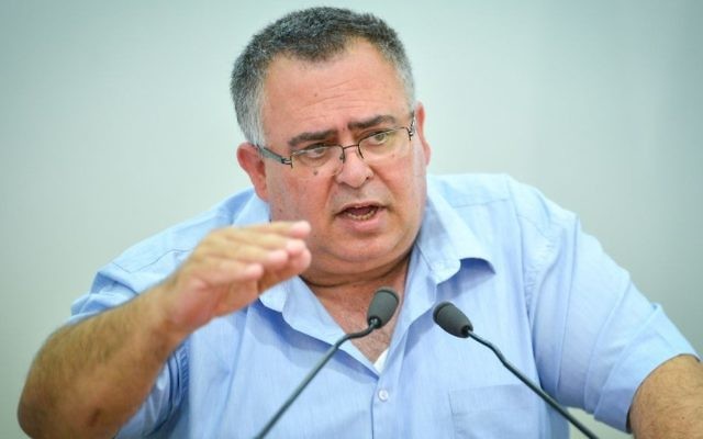 Coalition chairman David Bitan (Likud) at a press conference in Tel Aviv on June 22, 2017. (Flash90) Coalition chairman David Bitan (Likud) at a press conference in Tel Aviv on June 22, 2017. (Flash90)