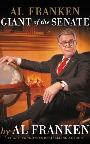 The cover of 'Al Franken: Giant of the Senate' (Twelve Books/via JTA)