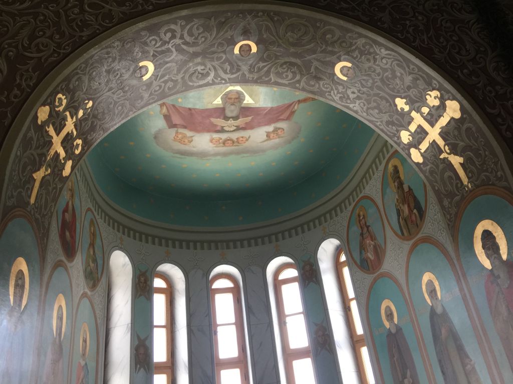 It's unclear if the meticulously restored dining room will be used in the same capacity when the complex is reopened on July 18, 2017 (Jessica Steinberg/ Times of Israel)