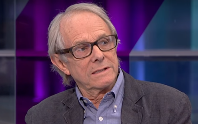 British filmmaker Ken Loach seen during an interview with the UK's Channel 4 News in October 2016. (Screen capture: YouTube) British filmmaker Ken Loach seen during an interview with the UK's Channel 4 News in October 2016. (Screen capture: YouTube)