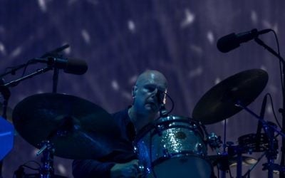 British rock band Radiohead performs in Tel Aviv's Hayarkon Park on July 19, 2017. (Courtesy)