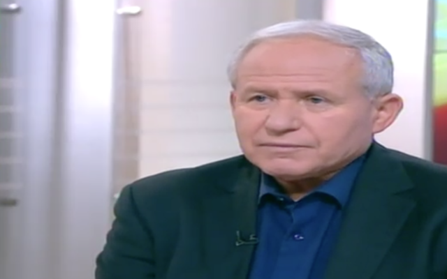 Avi Dichter (Channel 2 screenshot)