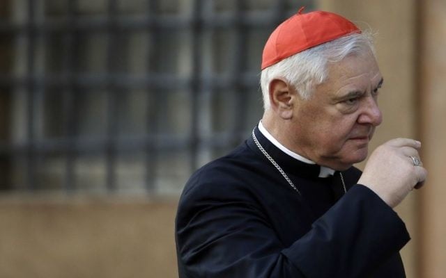 Cardinal Gerhard Ludwig Mueller arrives for a morning session of a two-week synod on family issues at the Vatican, October 14, 2014 file photo. (AP/Gregorio Borgia) Cardinal Gerhard Ludwig Mueller arrives for a morning session of a two-week synod on family issues at the Vatican, October 14, 2014 file photo. (AP/Gregorio Borgia)