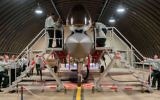 The IDF General Staff visits the F-35 stealth fighter jet squadron on the Nevatim air base in southern Israel on July 10, 2017. (Israel Defense Forces)