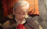 Margaret 'Gretel' Bergmann-Lambert, Jewish high jumper banned from 1936 Berlin Olympics, celebrates her 103rd birthday on April 12, 2017. (Screen capture: YouTube)