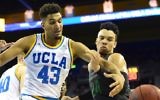 Jonah Bolden, #43, playing for the UCLA against the Oregon Ducks at Pauley Pavilion in Los Angeles, March 2, 2016. (Harry How/Getty Images)