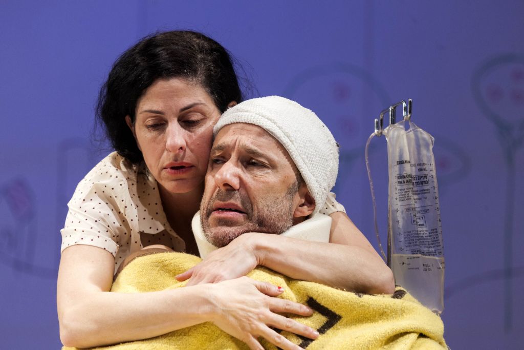 'To the End of the Land' performed at New York's Lincoln Center July 24-27, 2017 by Habima National Theater and the Cameri Theatre of Tel Aviv. (Gérard Allon) 'To the End of the Land' performed at New York's Lincoln Center July 24-27, 2017 by Habima National Theater and the Cameri Theatre of Tel Aviv. (Gérard Allon)